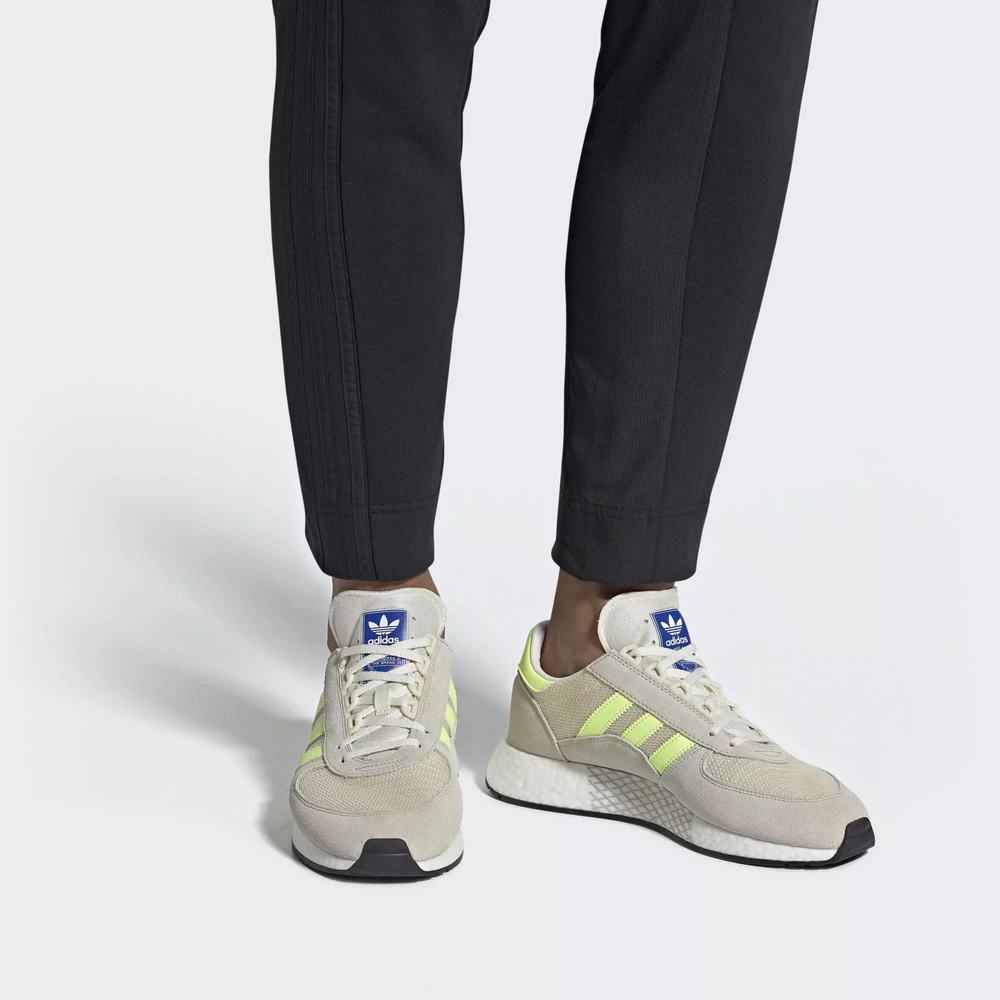 Adidas Marathon Tech Tenis Beige Para Mujer (MX-32235)